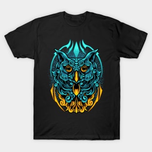 Owl Floral T-Shirt